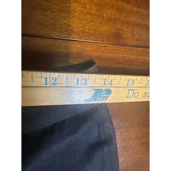 Eddie Bauer Size 6 Wool Blend Stretch Career Pants Charcoal Trousers Singapore - Picture 3 of 6